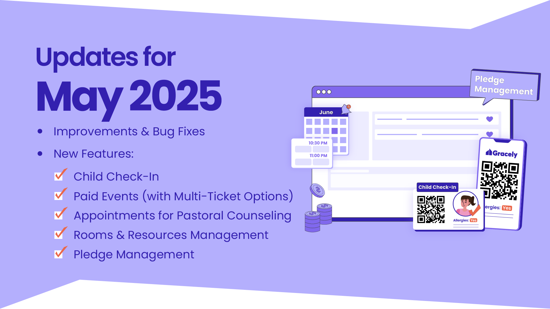 May Updates: Your Church Just Got Safer, Smarter, and More Organized